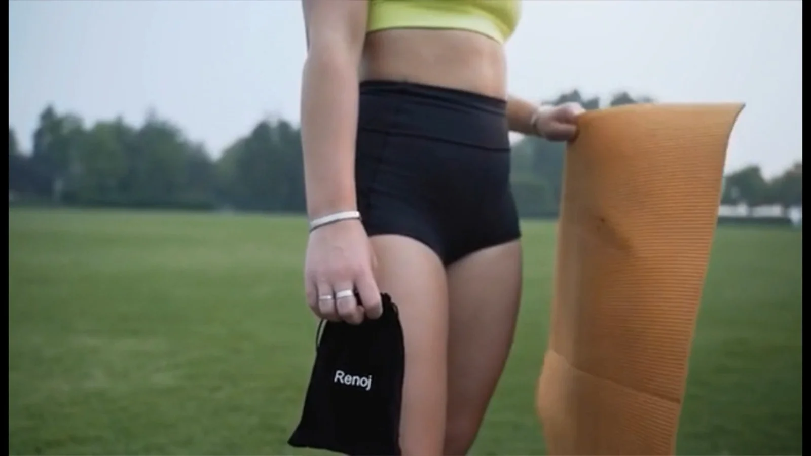 Park session: mat, pouch, five bands