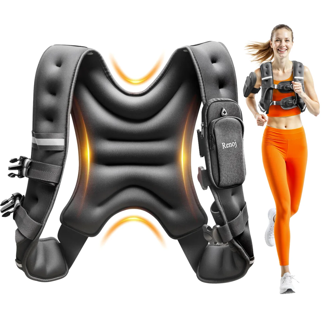 Renoj Weighted Vest, 11 lb