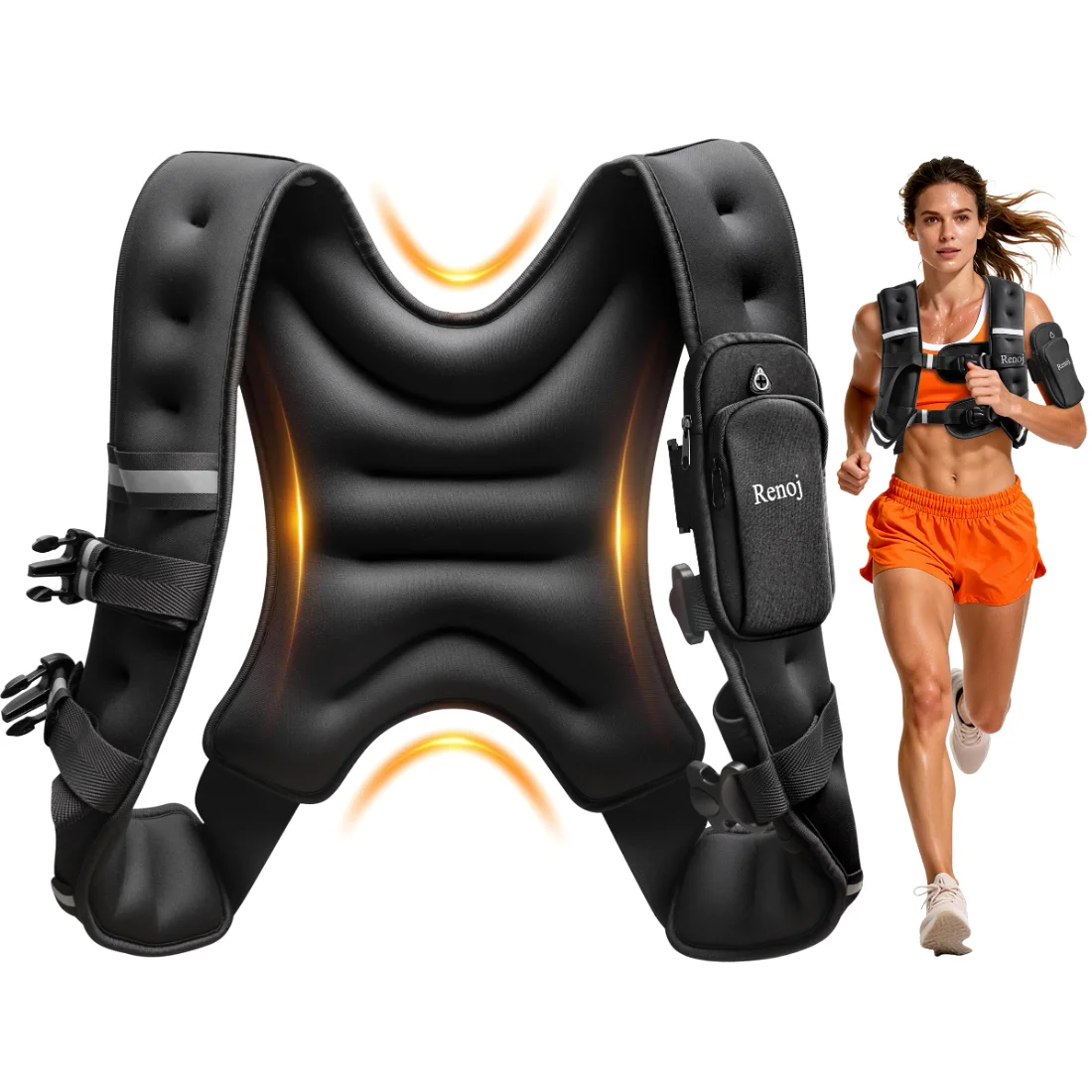 Renoj Weighted Vest, 10 lb