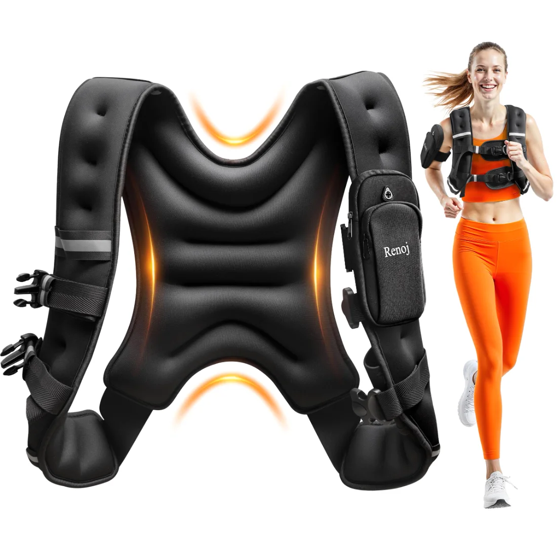 Renoj Weighted Vest, 11 lb