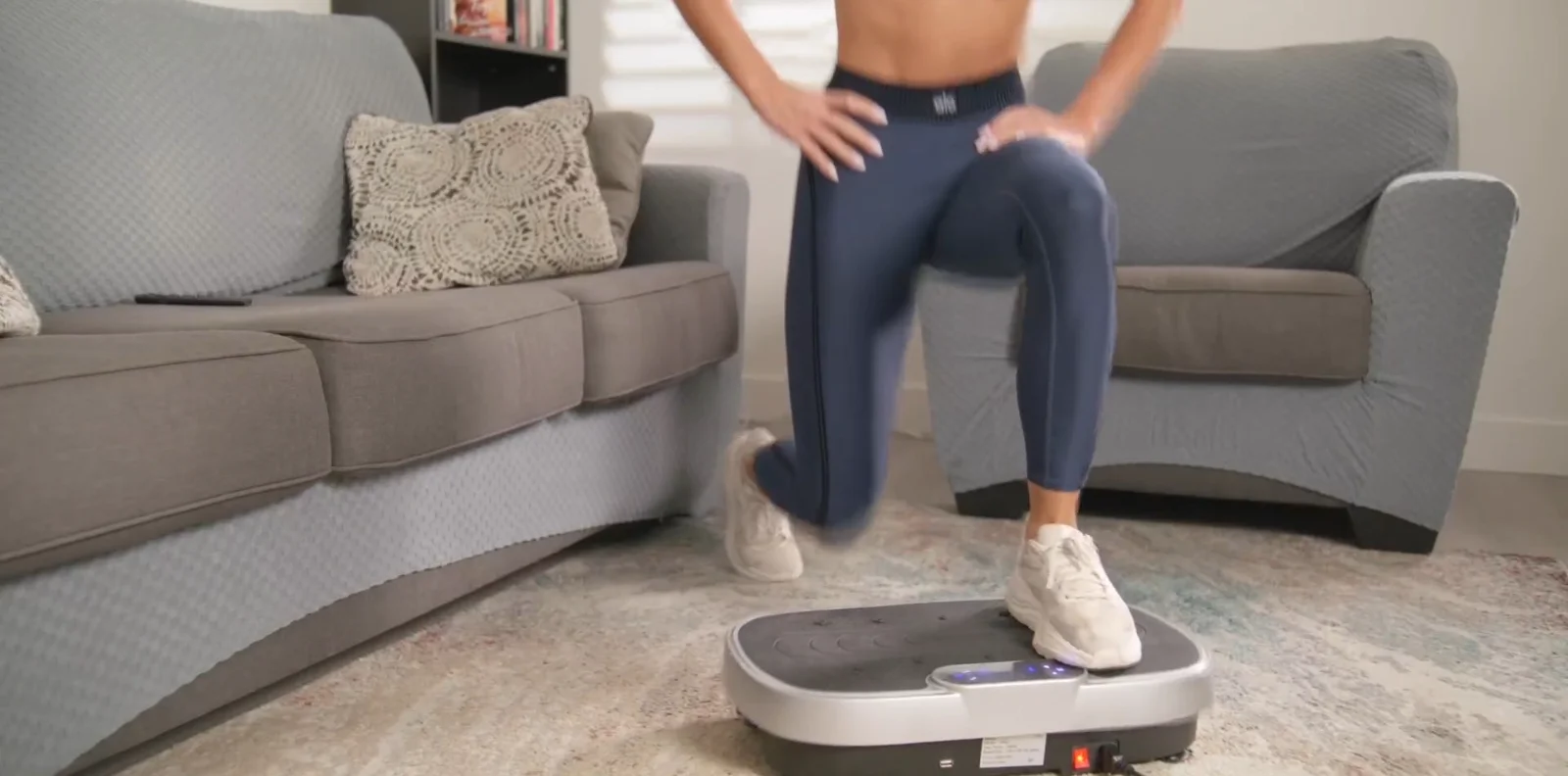 Split squats on the Classic plate